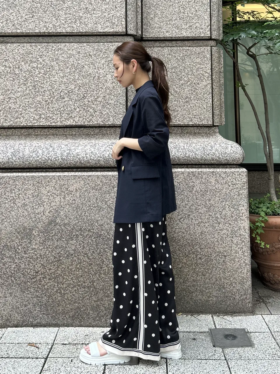 GRACE CONTINENTAL ERINA KATO コーディネート画像