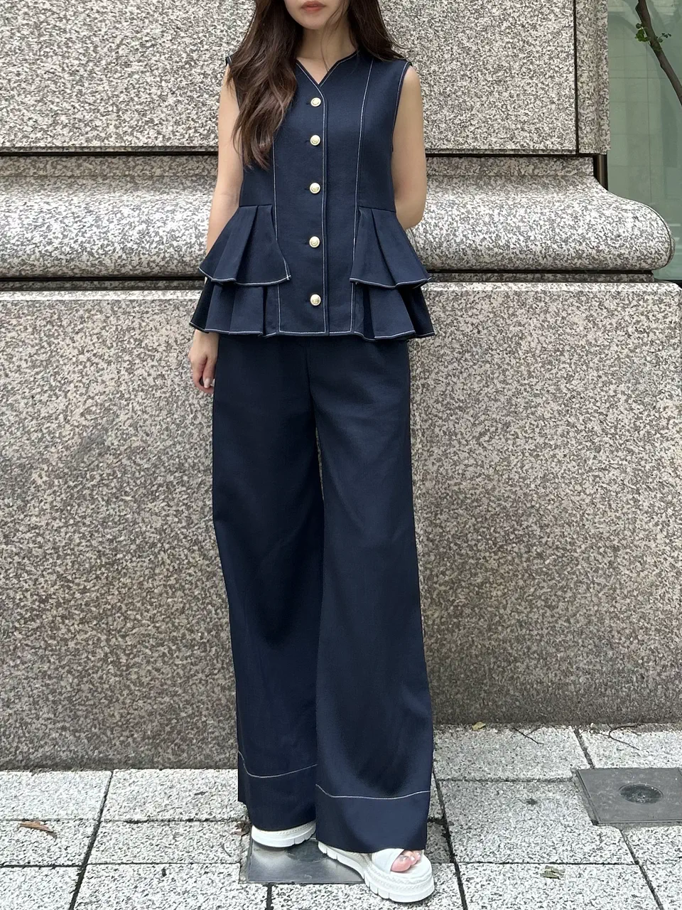 GRACE CONTINENTAL ERINA KATO コーディネート画像