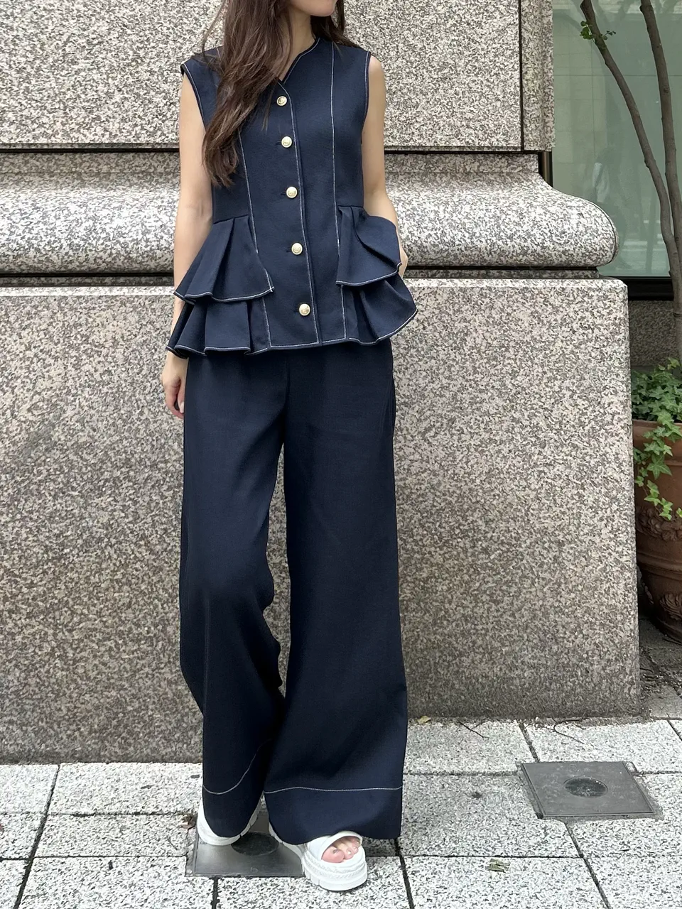 GRACE CONTINENTAL ERINA KATO コーディネート画像