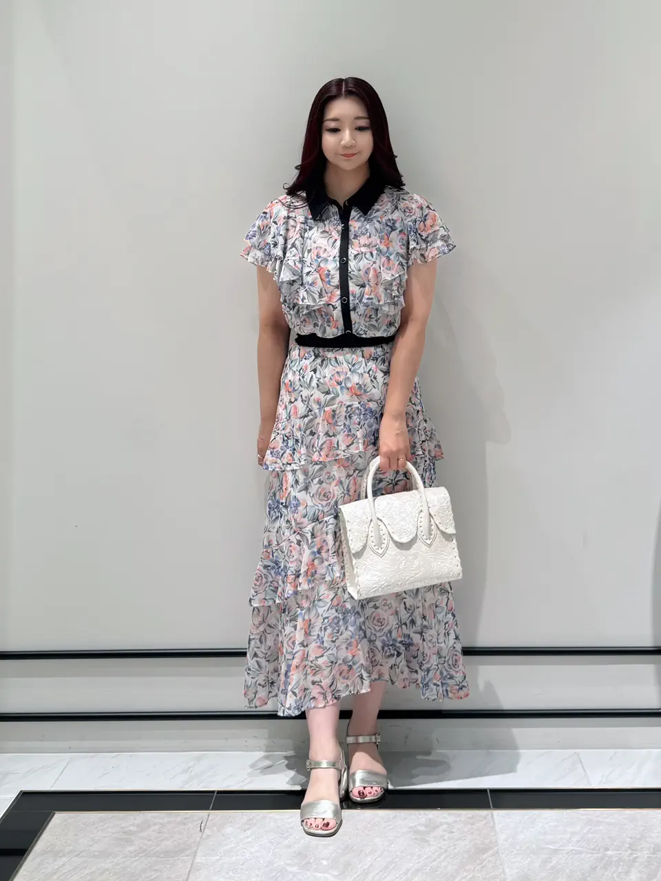 GRACE CONTINENTAL MOMOKO コーディネート画像