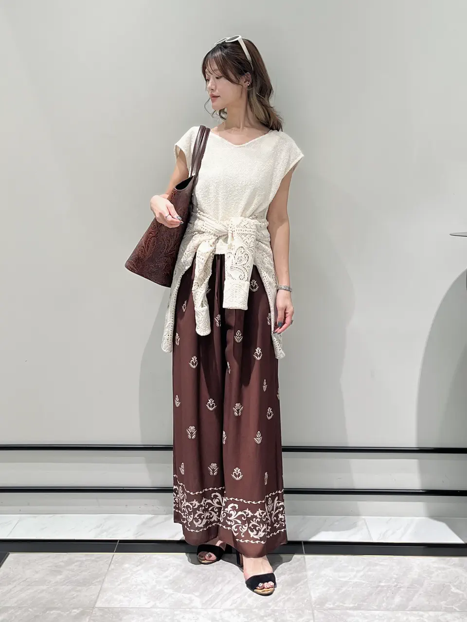 GRACE CONTINENTAL A.Kameyama コーディネート画像