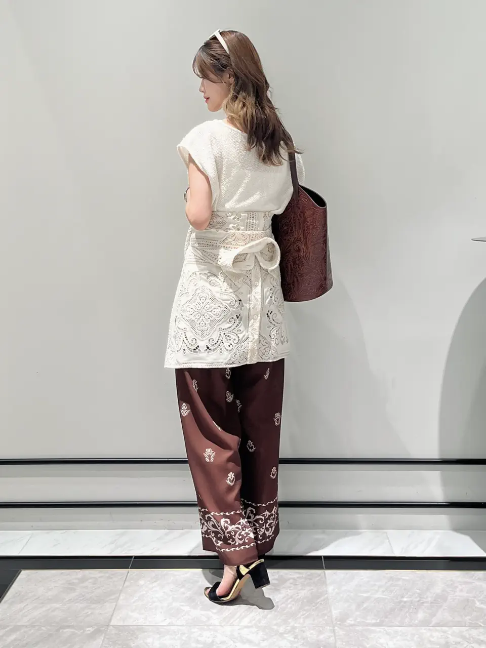 GRACE CONTINENTAL A.Kameyama コーディネート画像