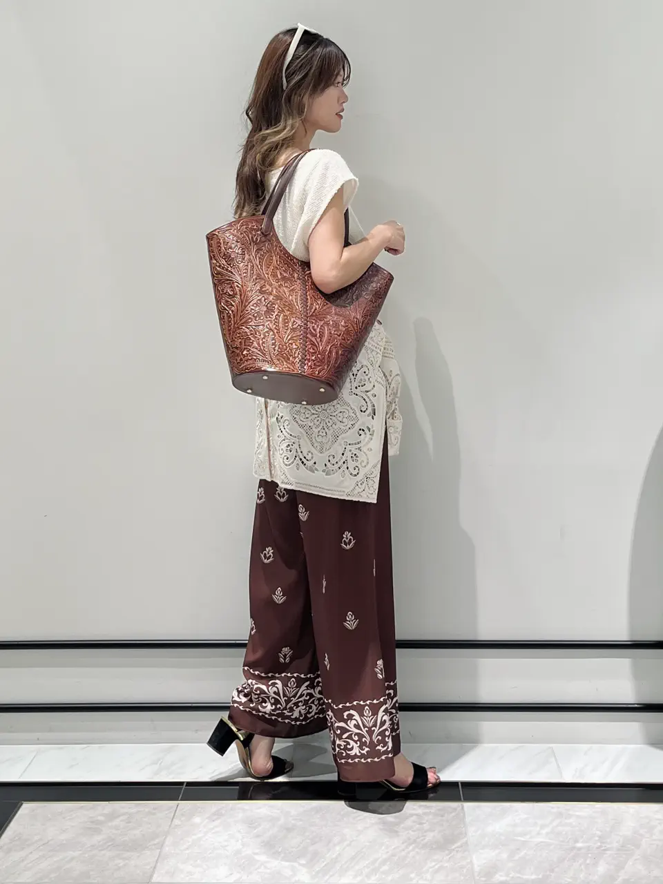 GRACE CONTINENTAL A.Kameyama コーディネート画像