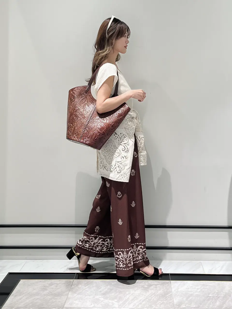 GRACE CONTINENTAL A.Kameyama コーディネート画像