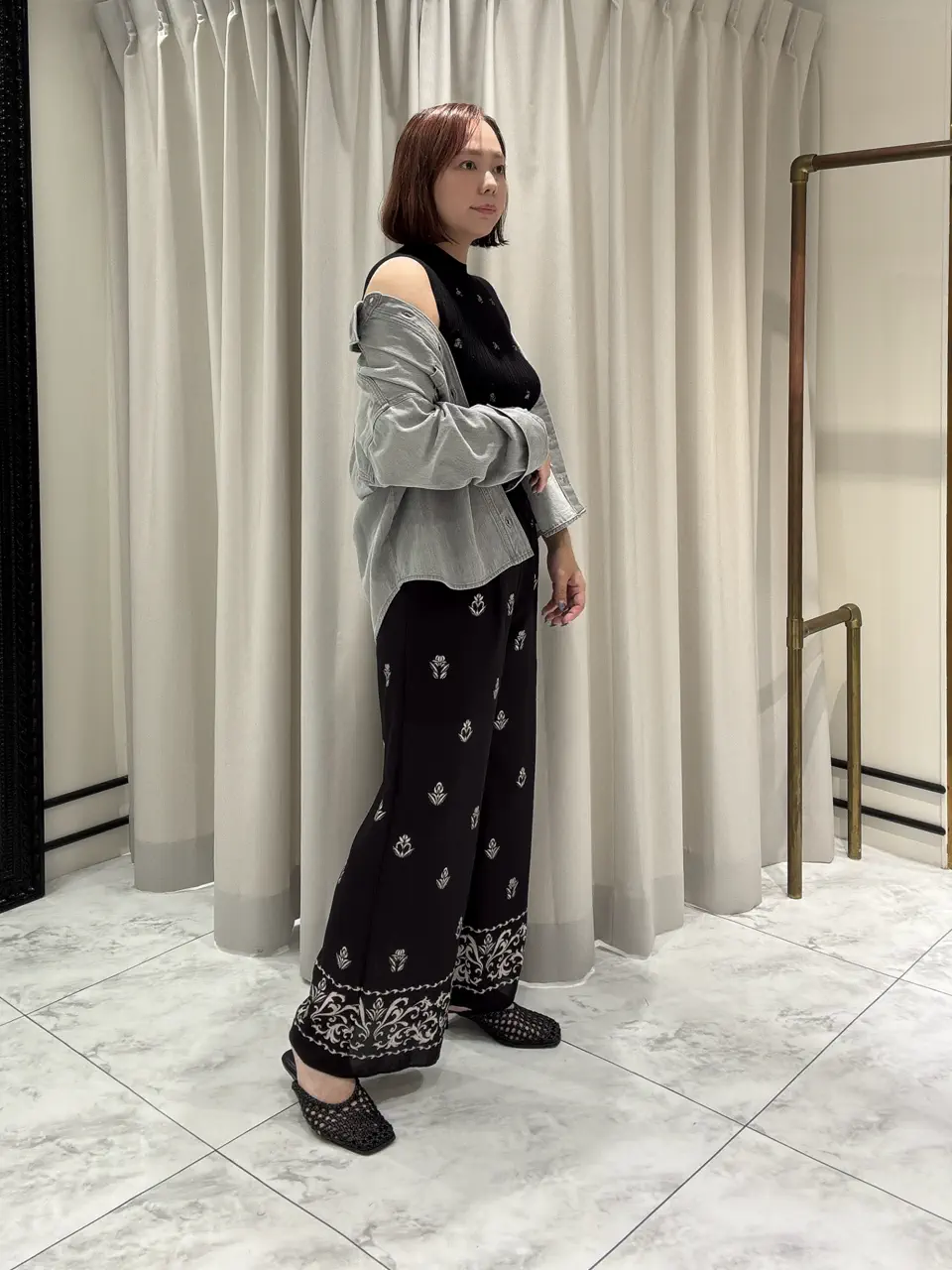 GRACE CONTINENTAL Izumi コーディネート画像