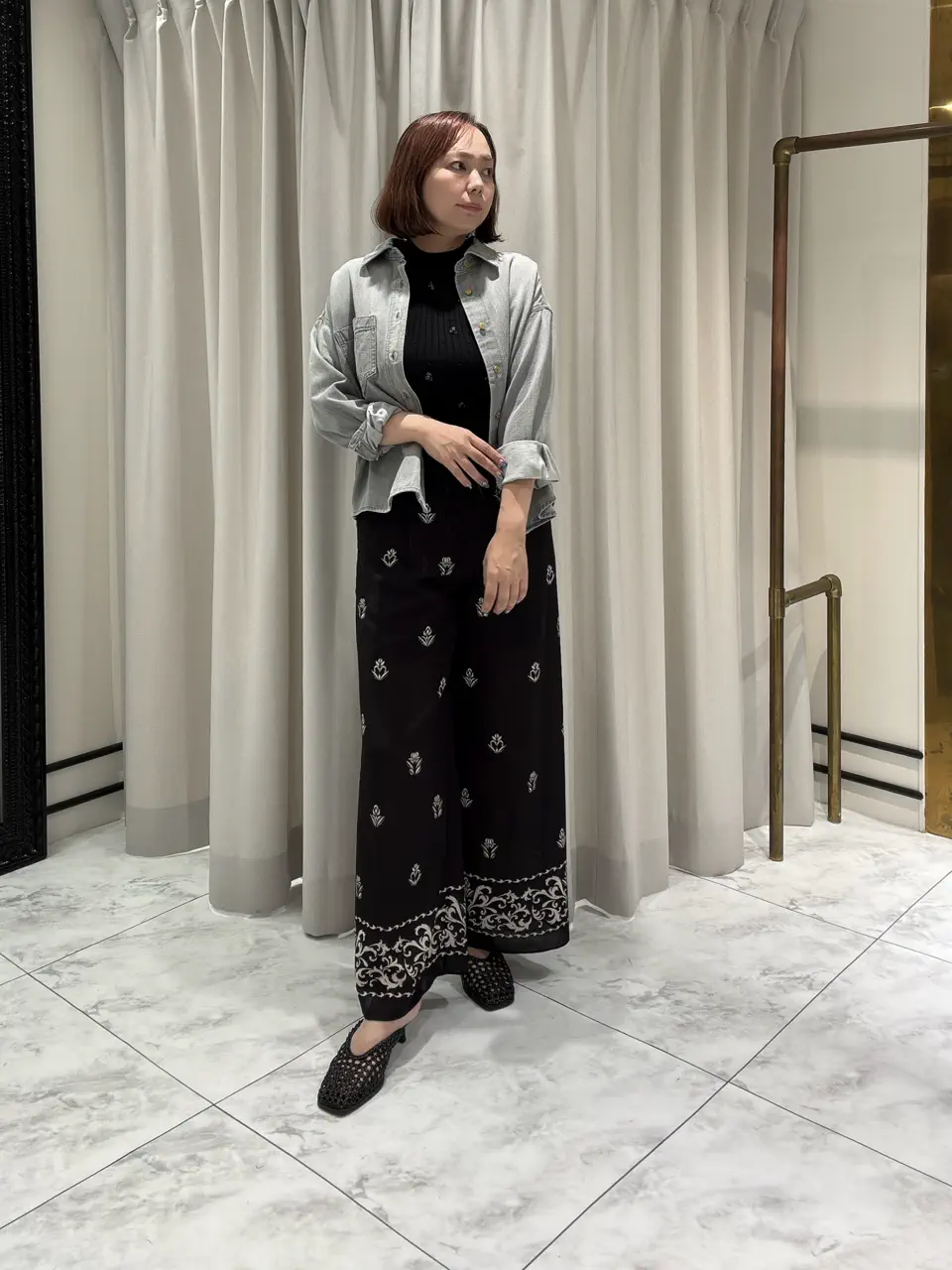 GRACE CONTINENTAL Izumi コーディネート画像