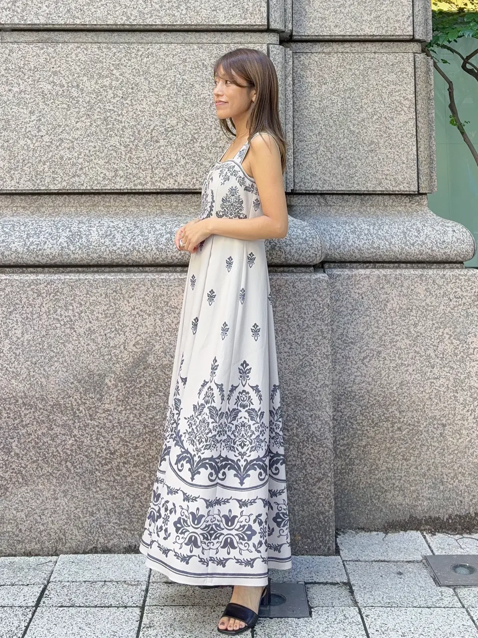 GRACE CONTINENTAL yukimi yonee コーディネート画像