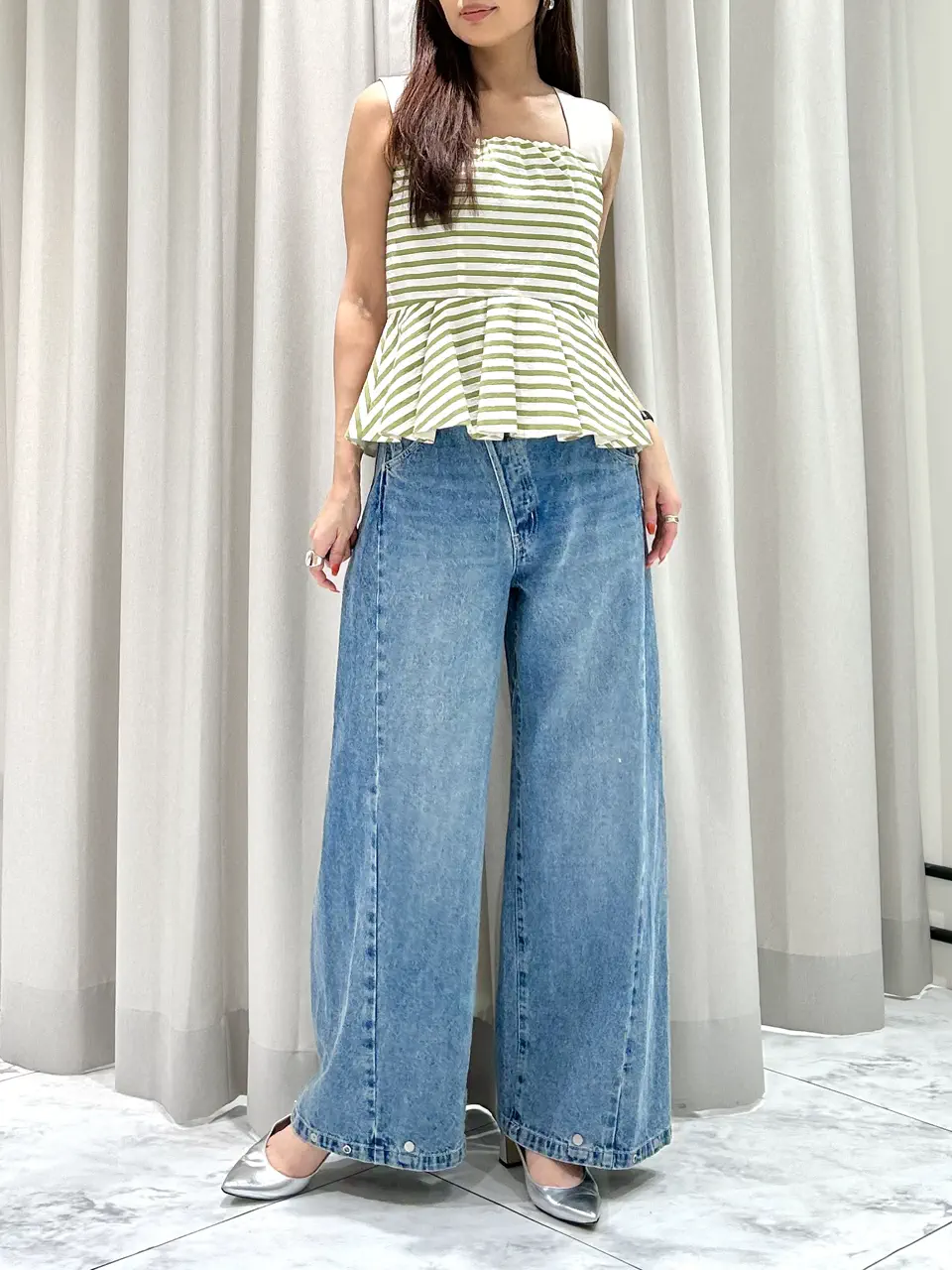 GRACE CONTINENTAL 志田　悠 コーディネート画像