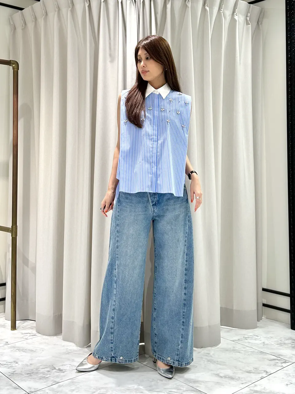 GRACE CONTINENTAL 志田　悠 コーディネート画像