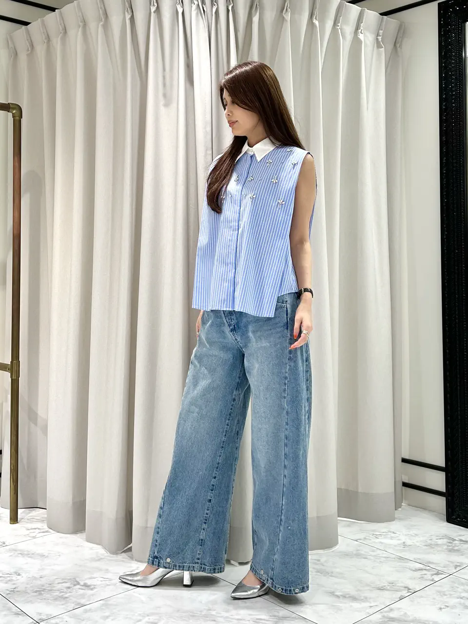 GRACE CONTINENTAL 志田　悠 コーディネート画像