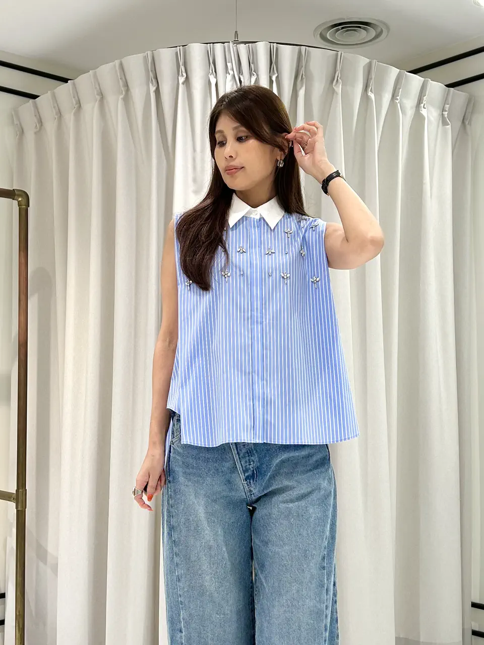 GRACE CONTINENTAL 志田　悠 コーディネート画像
