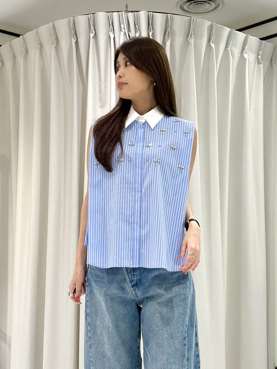 GRACE CONTINENTAL 志田　悠 コーディネート画像
