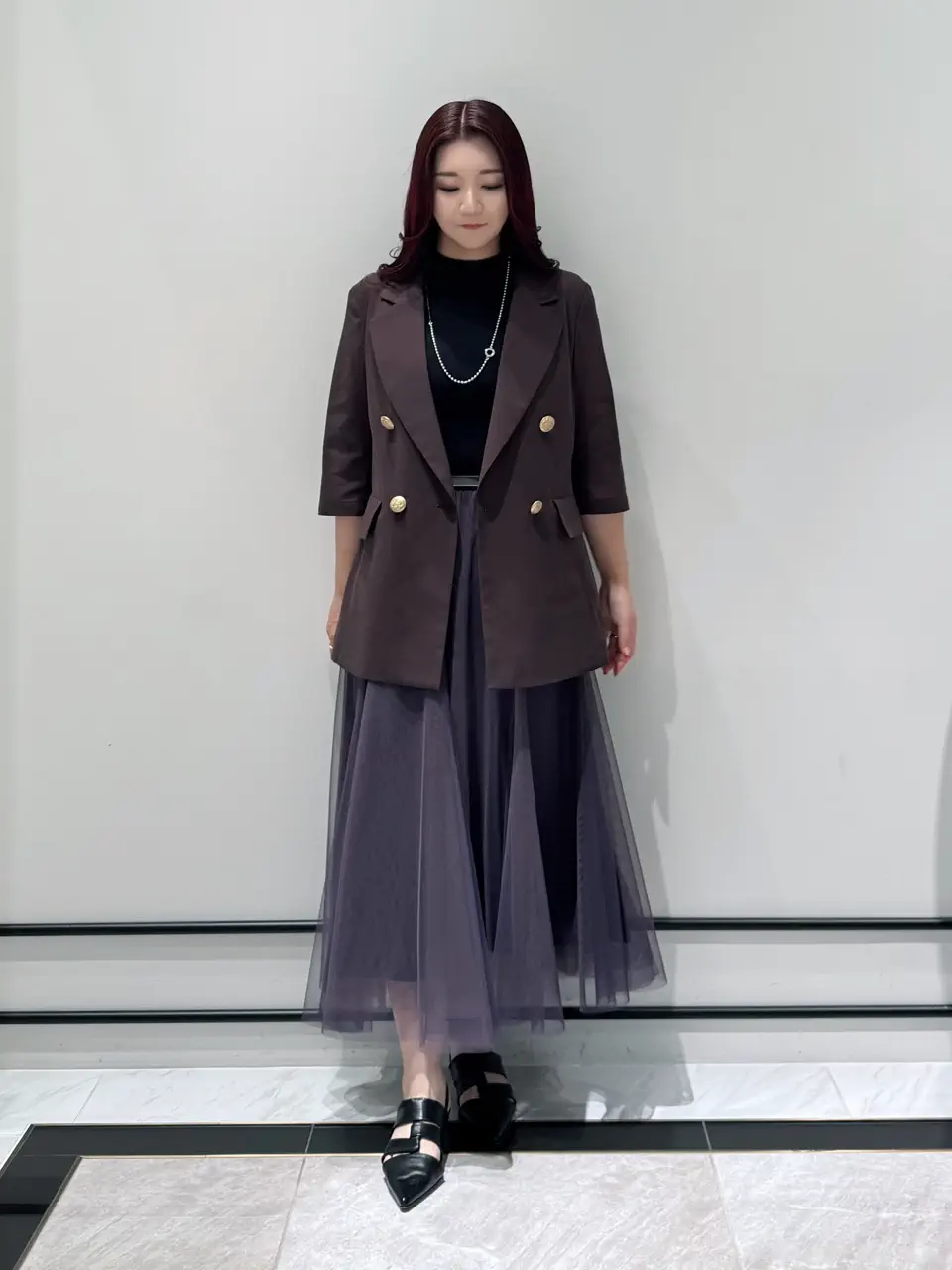 GRACE CONTINENTAL MOMOKO コーディネート画像
