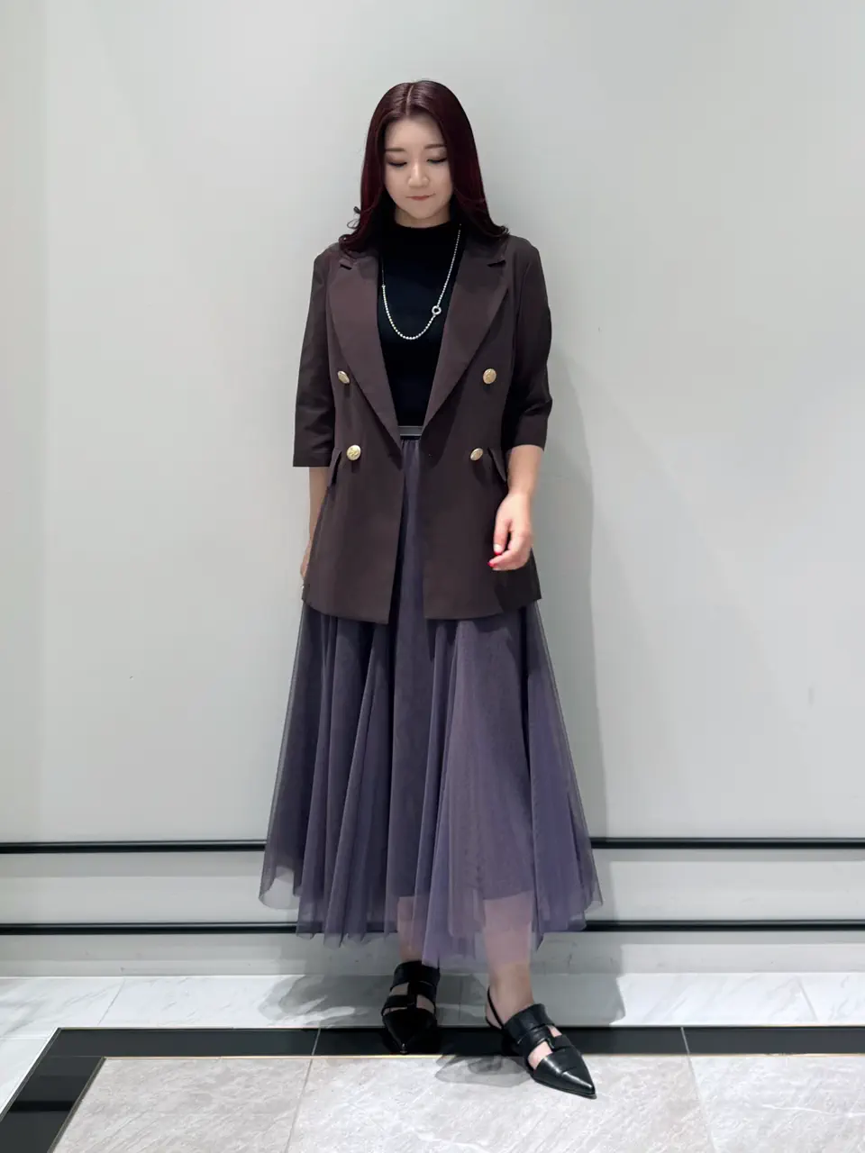GRACE CONTINENTAL MOMOKO コーディネート画像