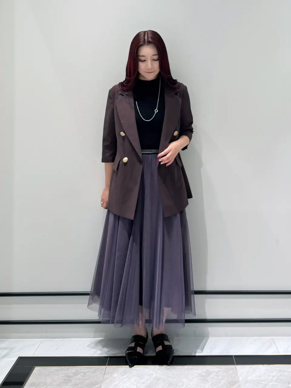 GRACE CONTINENTAL MOMOKO コーディネート画像