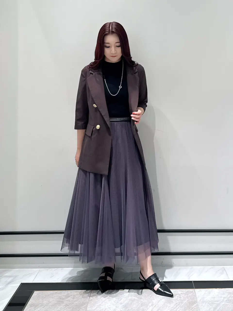 GRACE CONTINENTAL MOMOKO コーディネート画像