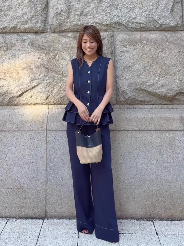 GRACE CONTINENTAL yukimi yonee コーディネート画像