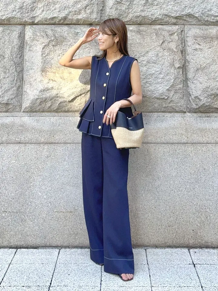 GRACE CONTINENTAL yukimi yonee コーディネート画像
