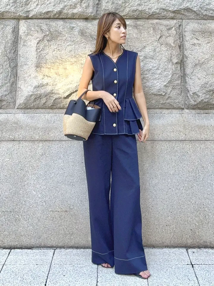 GRACE CONTINENTAL yukimi yonee コーディネート画像