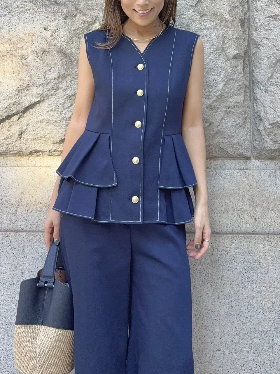 GRACE CONTINENTAL yukimi yonee コーディネート画像