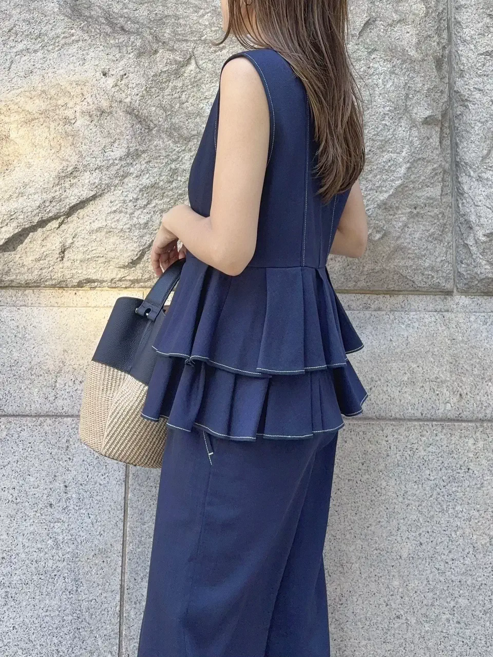 GRACE CONTINENTAL yukimi yonee コーディネート画像