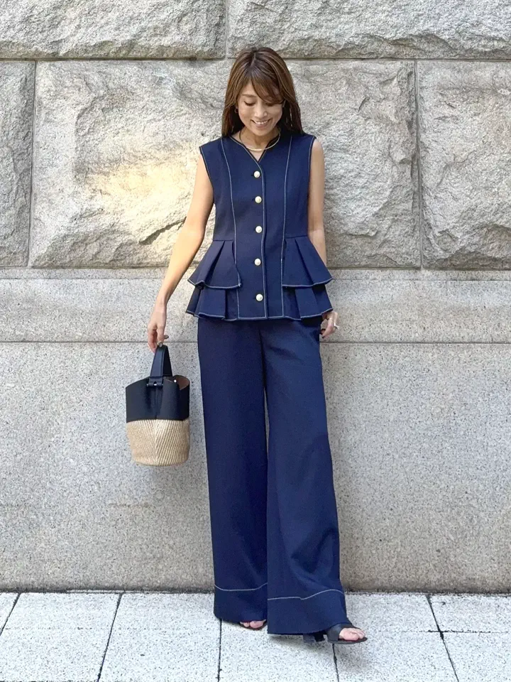 GRACE CONTINENTAL yukimi yonee コーディネート画像