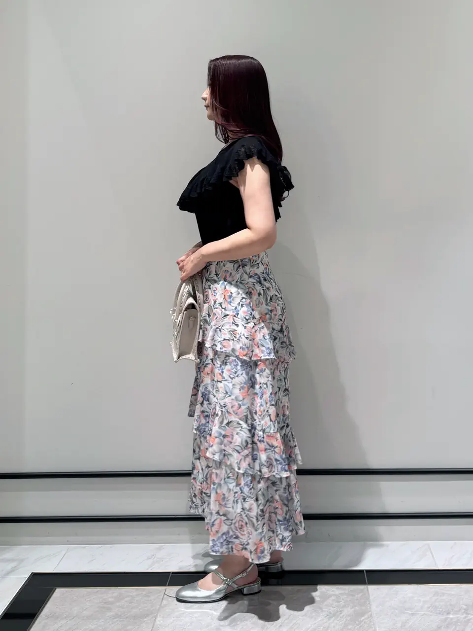 GRACE CONTINENTAL MOMOKO コーディネート画像