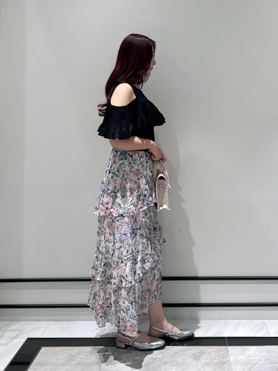 GRACE CONTINENTAL MOMOKO コーディネート画像