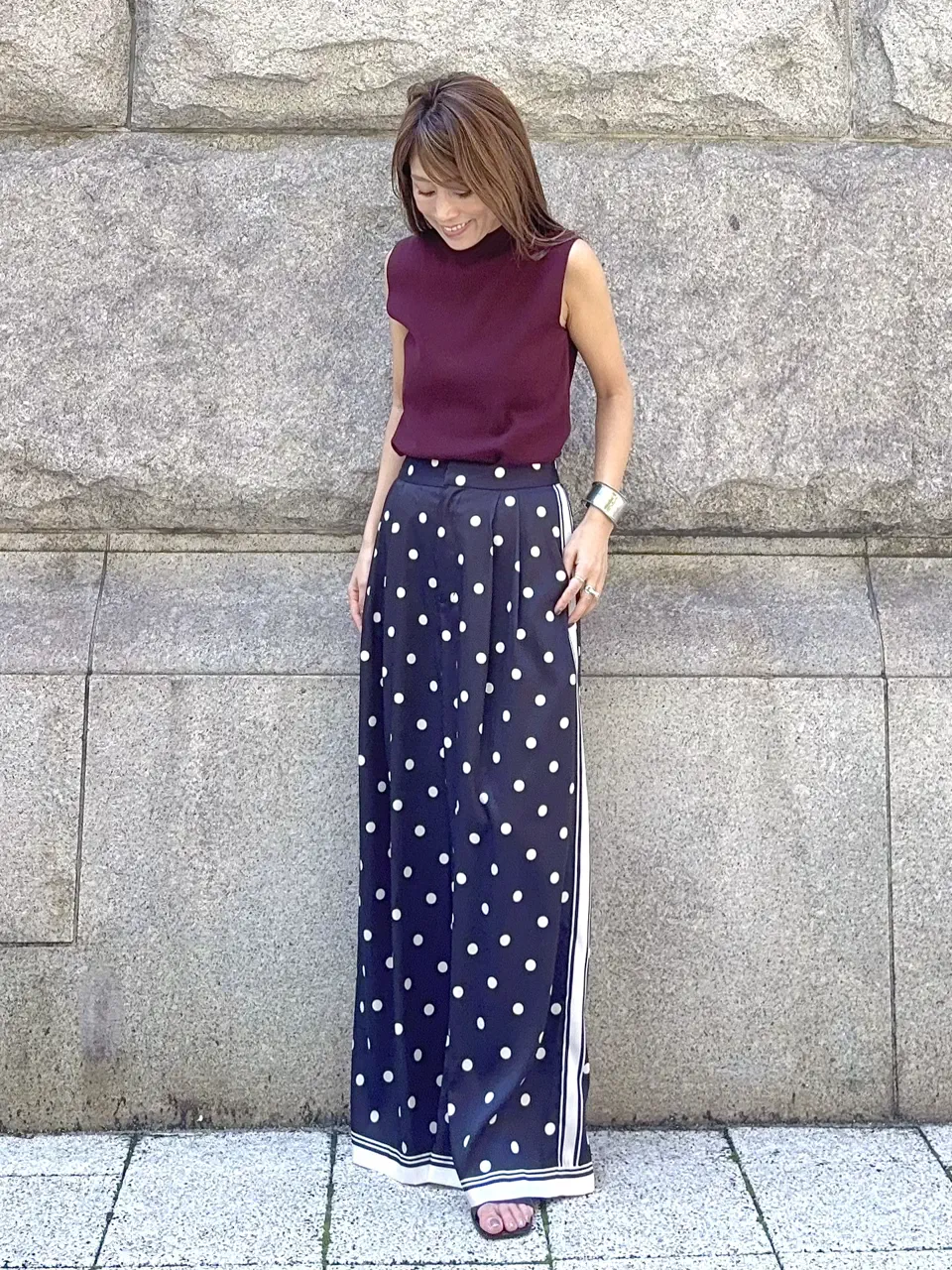 GRACE CONTINENTAL yukimi yonee コーディネート画像