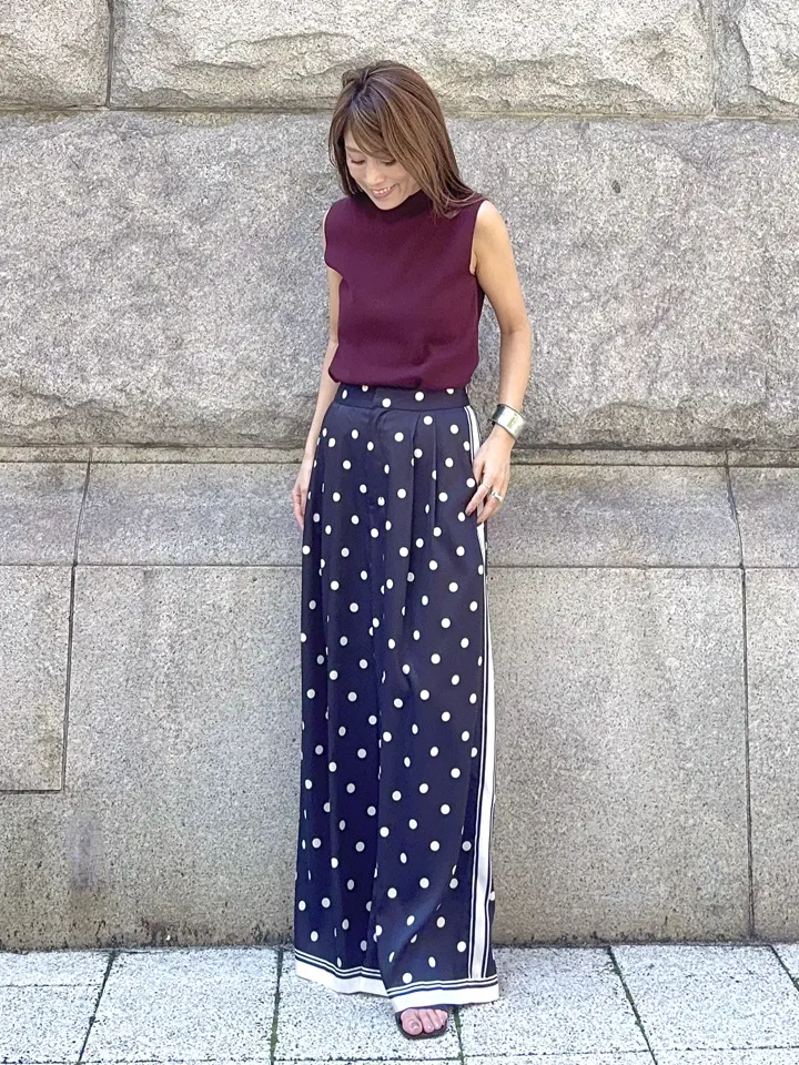 GRACE CONTINENTAL yukimi yonee コーディネート画像