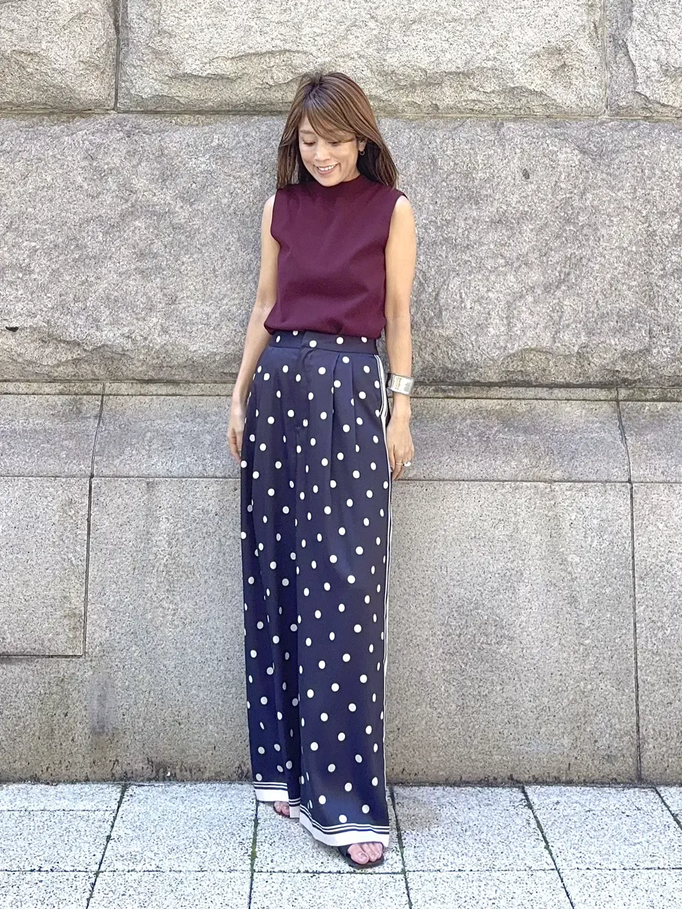 GRACE CONTINENTAL yukimi yonee コーディネート画像