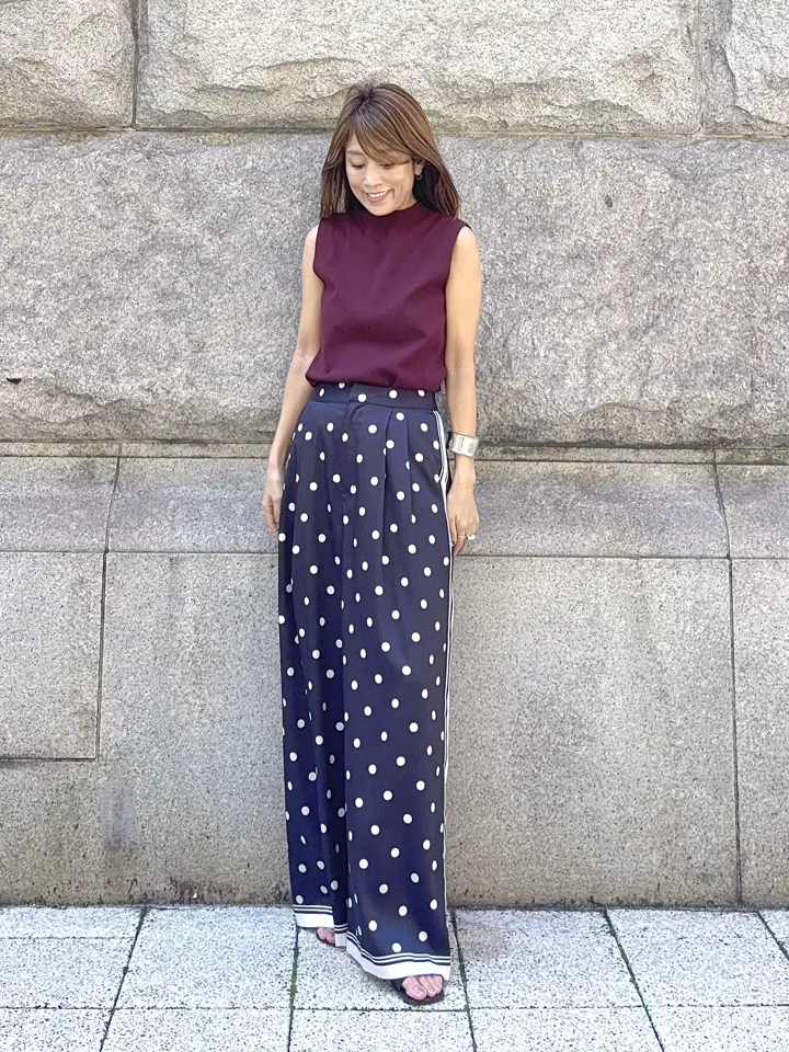 GRACE CONTINENTAL yukimi yonee コーディネート画像