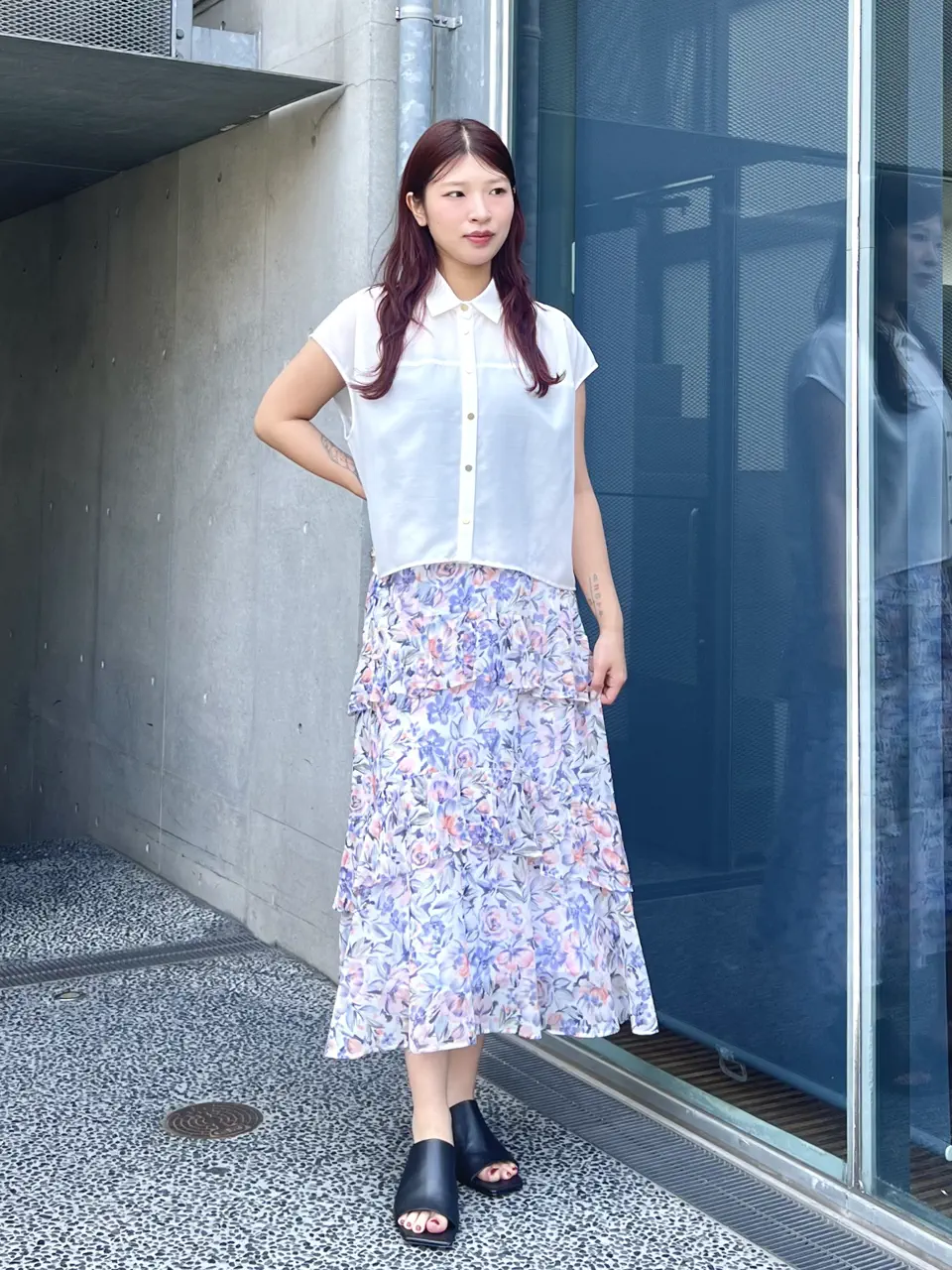 GRACE CONTINENTAL NORIA コーディネート画像
