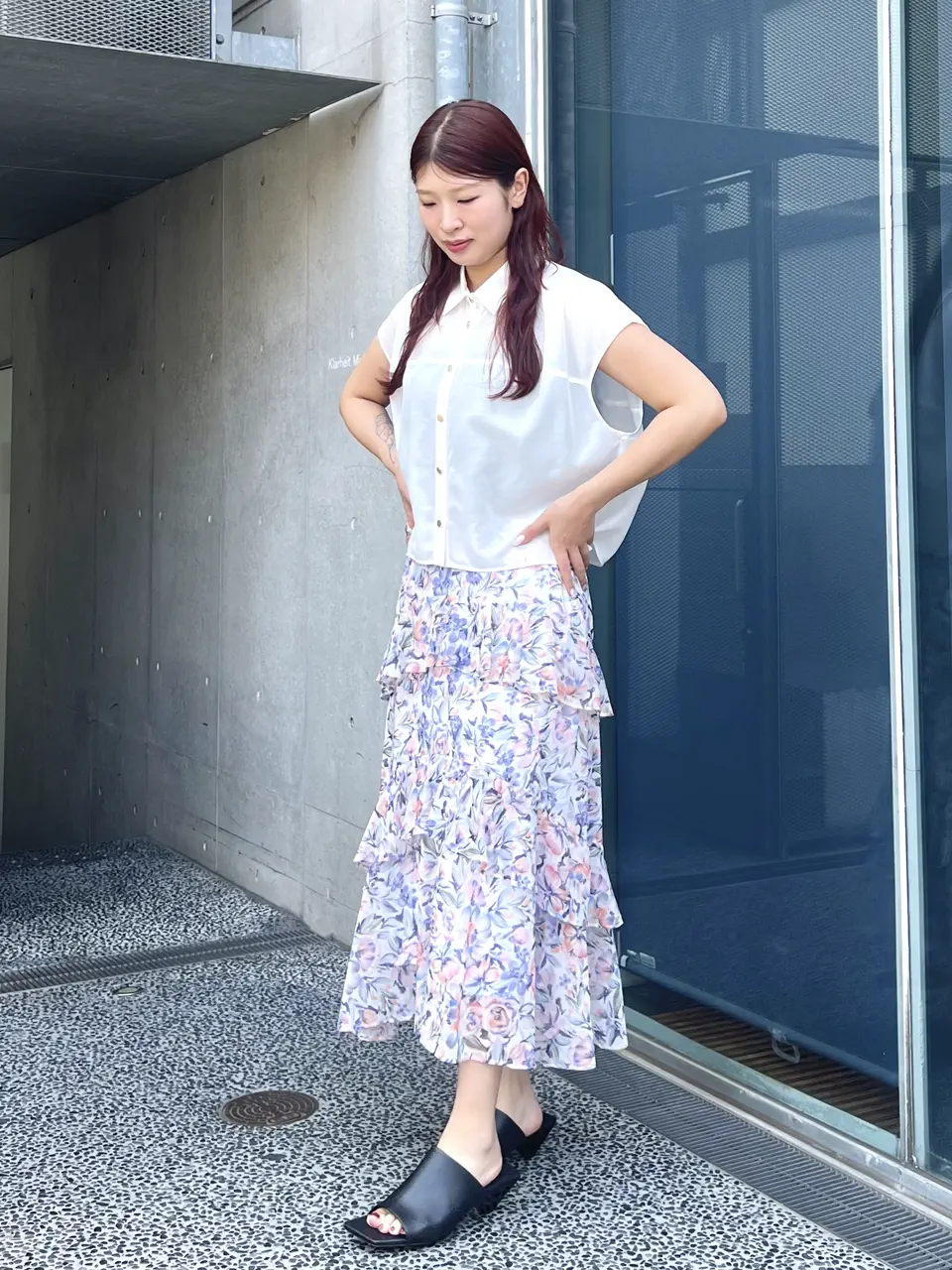 GRACE CONTINENTAL NORIA コーディネート画像