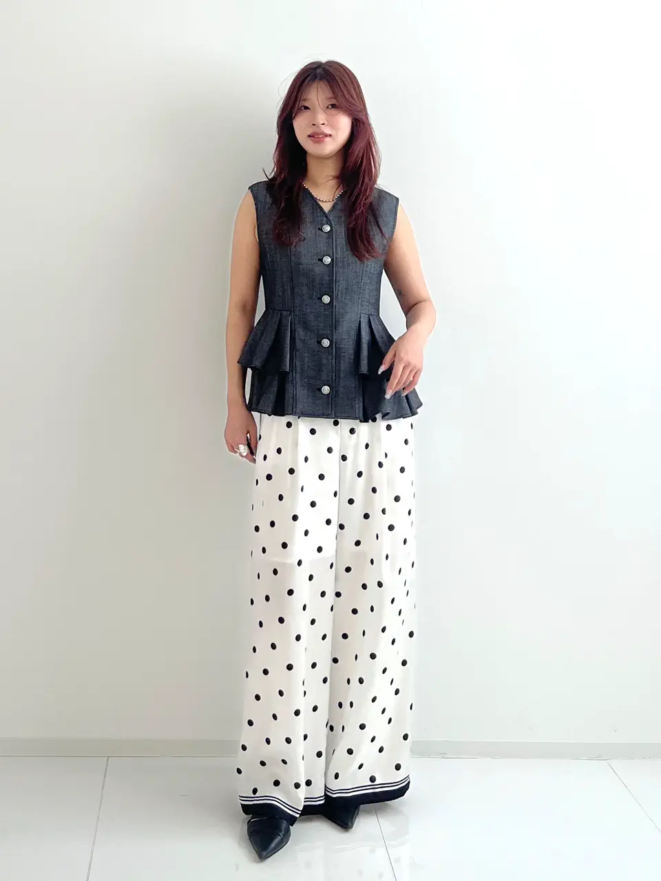 GRACE CONTINENTAL NORIA コーディネート画像