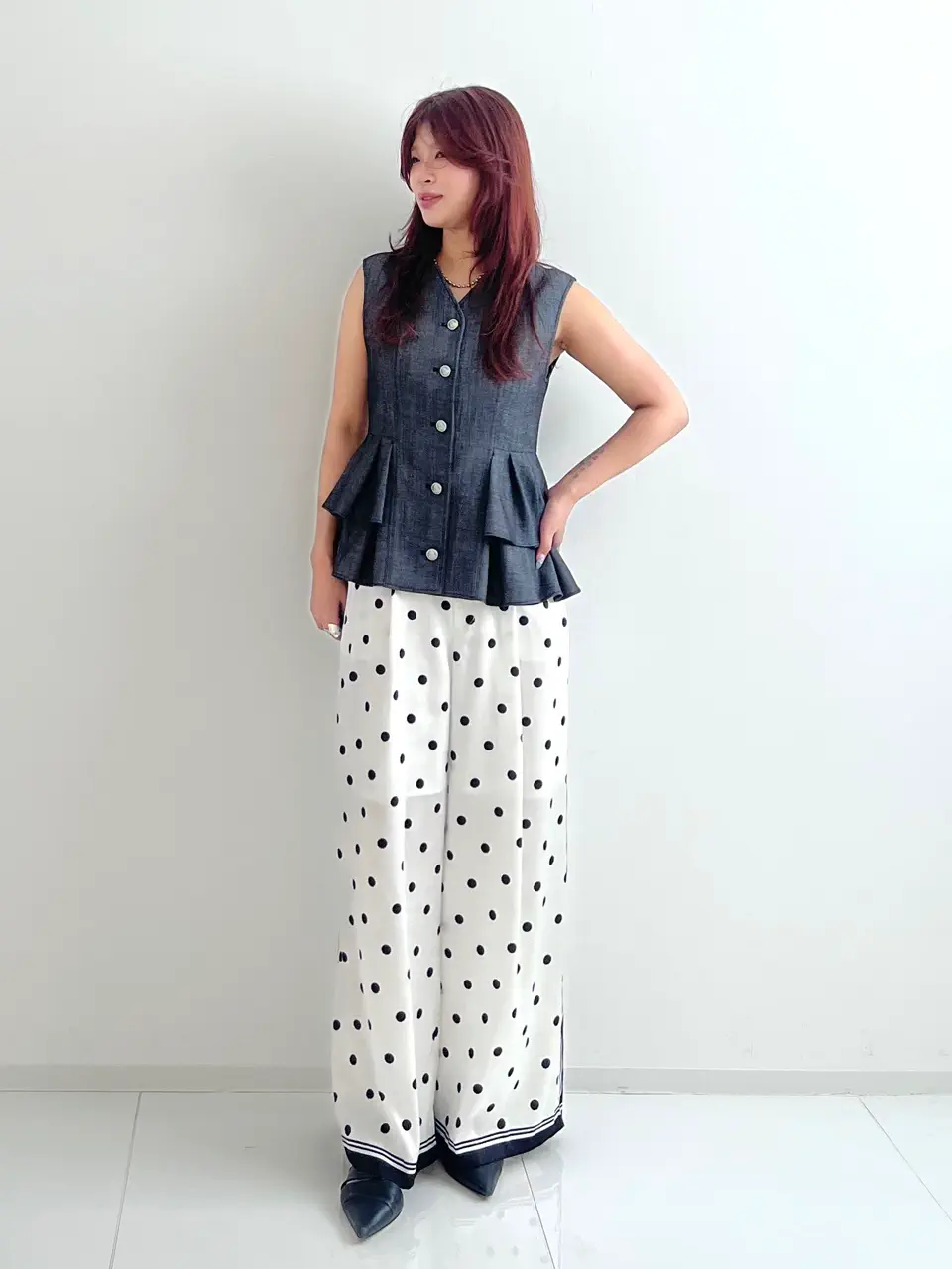 GRACE CONTINENTAL NORIA コーディネート画像
