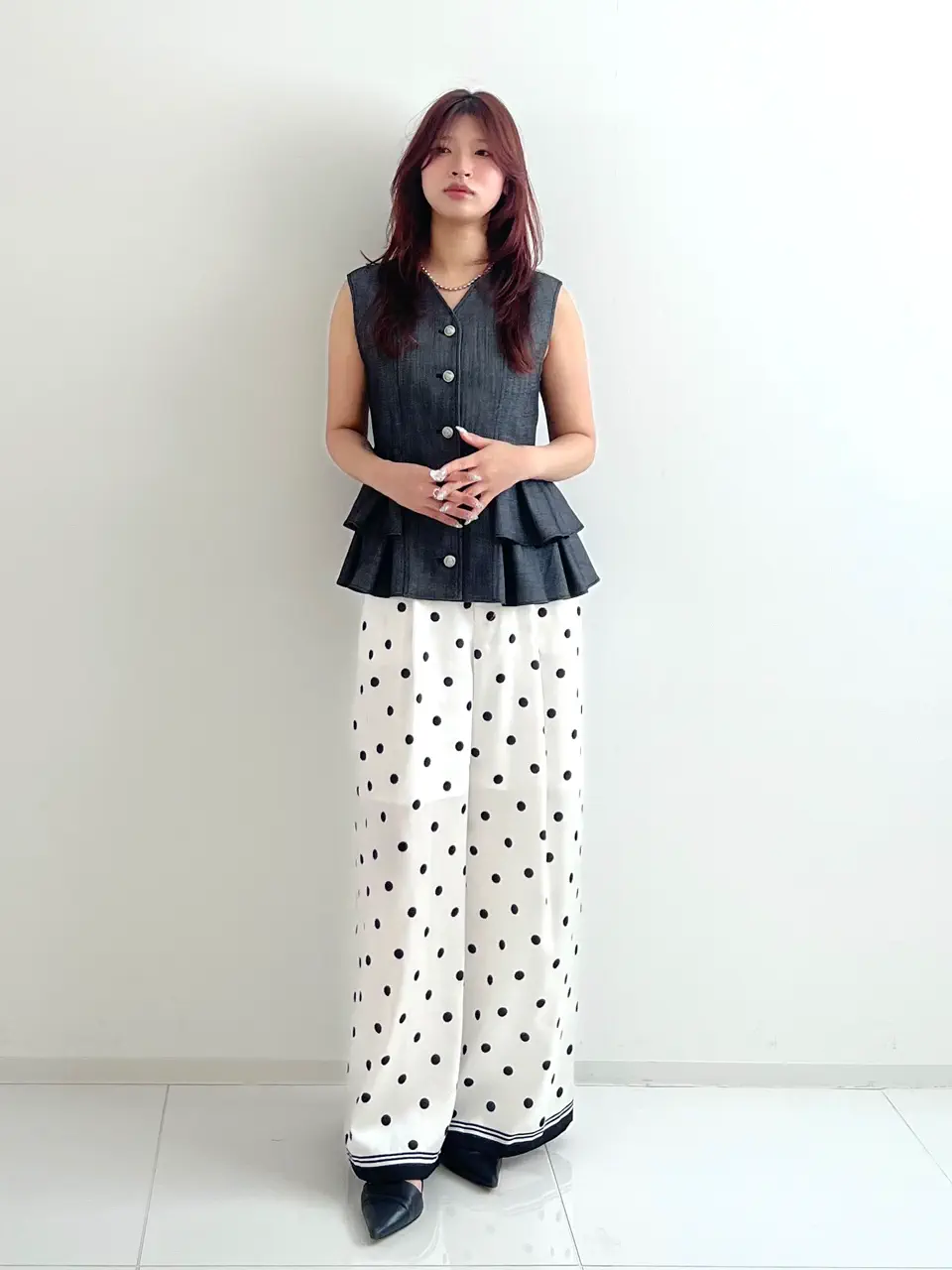 GRACE CONTINENTAL NORIA コーディネート画像