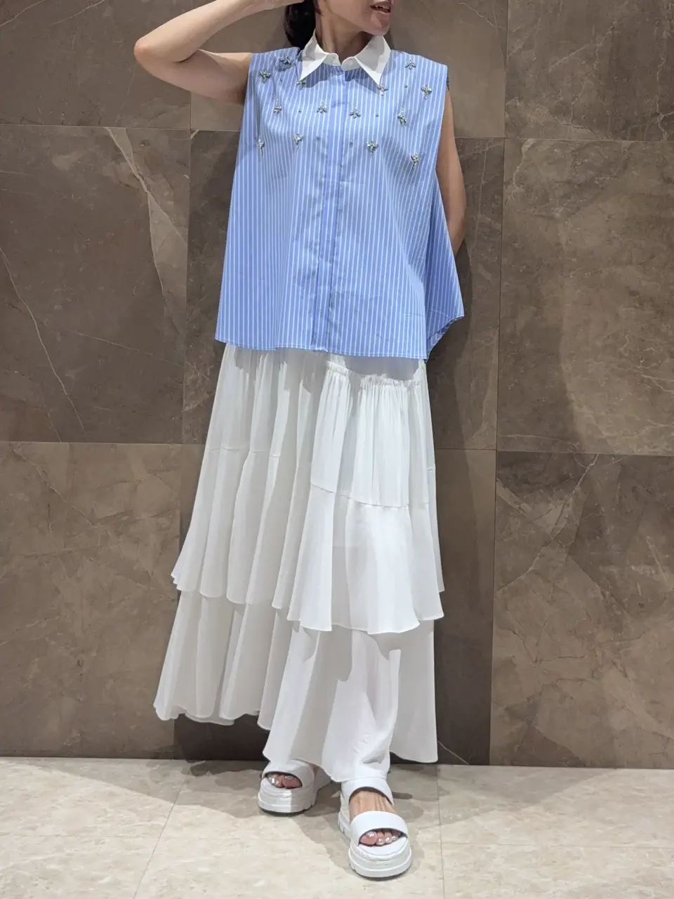 GRACE CONTINENTAL 穐山　香織 コーディネート画像