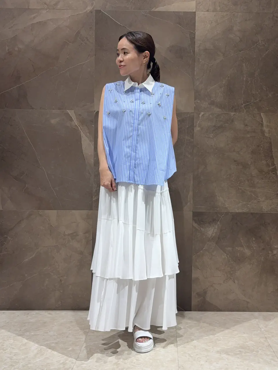 GRACE CONTINENTAL 穐山　香織 コーディネート画像