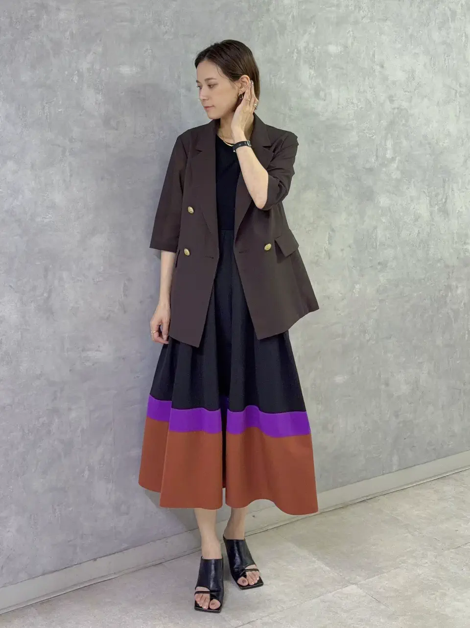 GRACE CONTINENTAL 亀田 未希 コーディネート画像