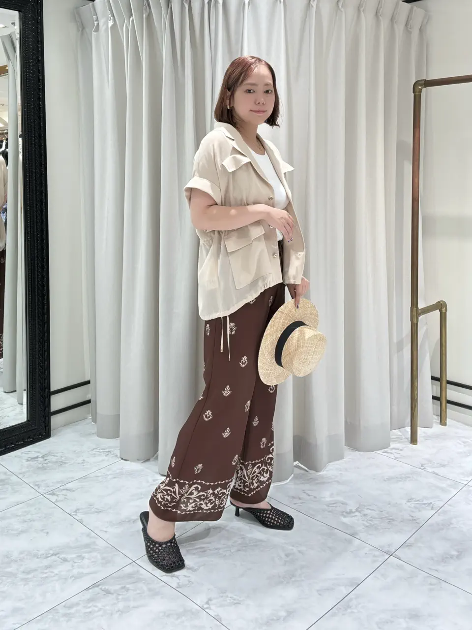 GRACE CONTINENTAL Izumi コーディネート画像
