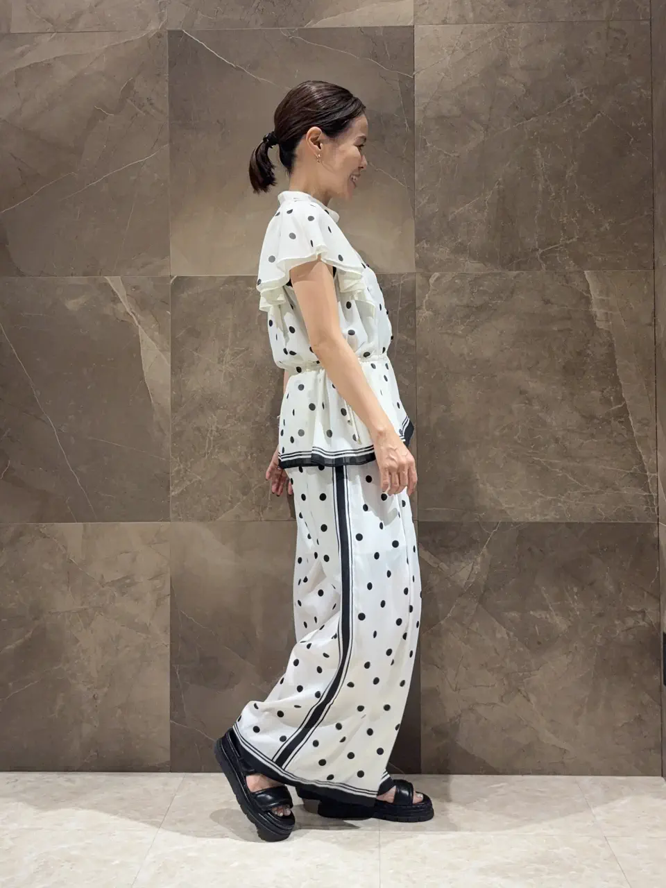 GRACE CONTINENTAL 穐山　香織 コーディネート画像