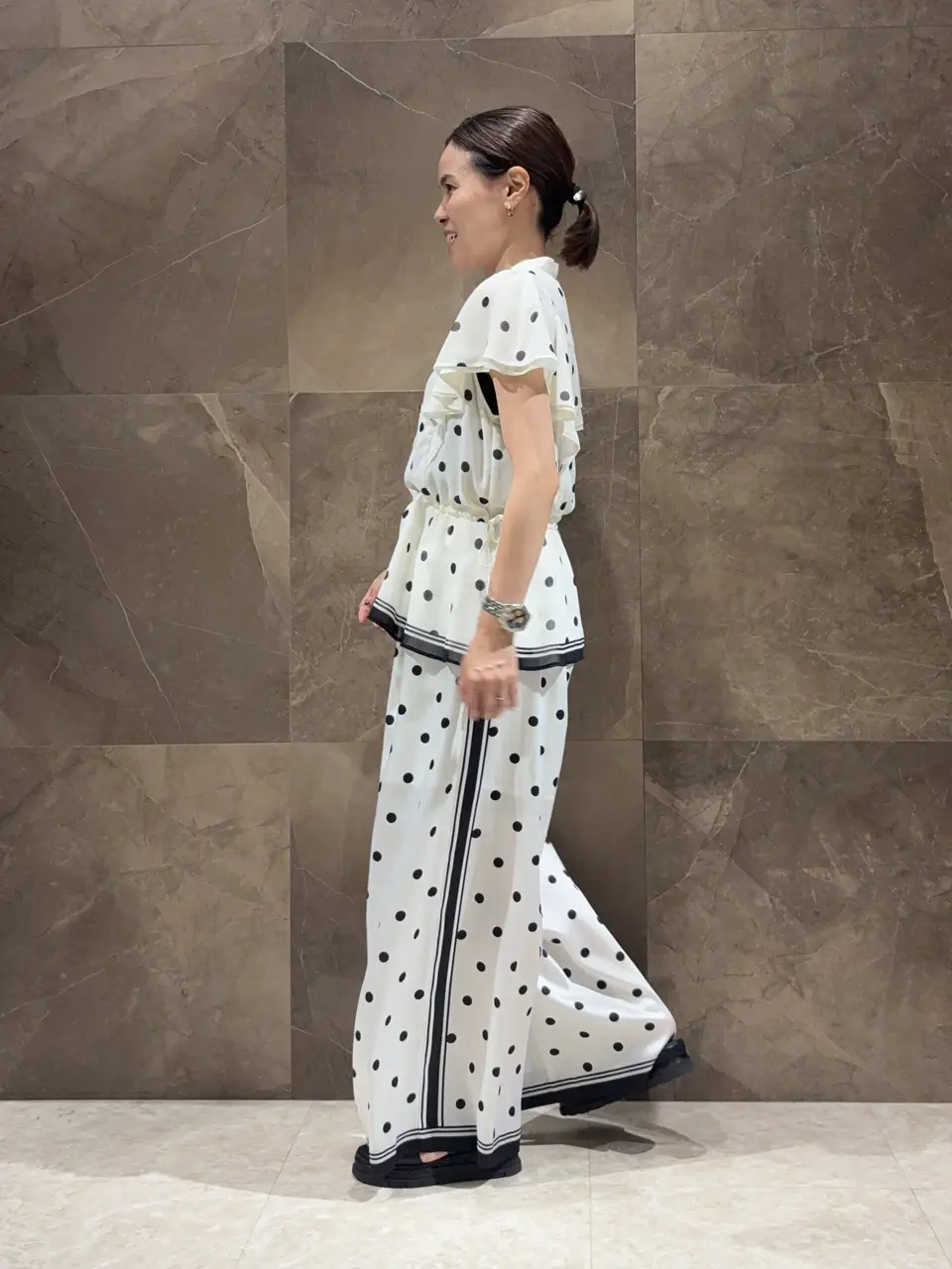 GRACE CONTINENTAL 穐山　香織 コーディネート画像