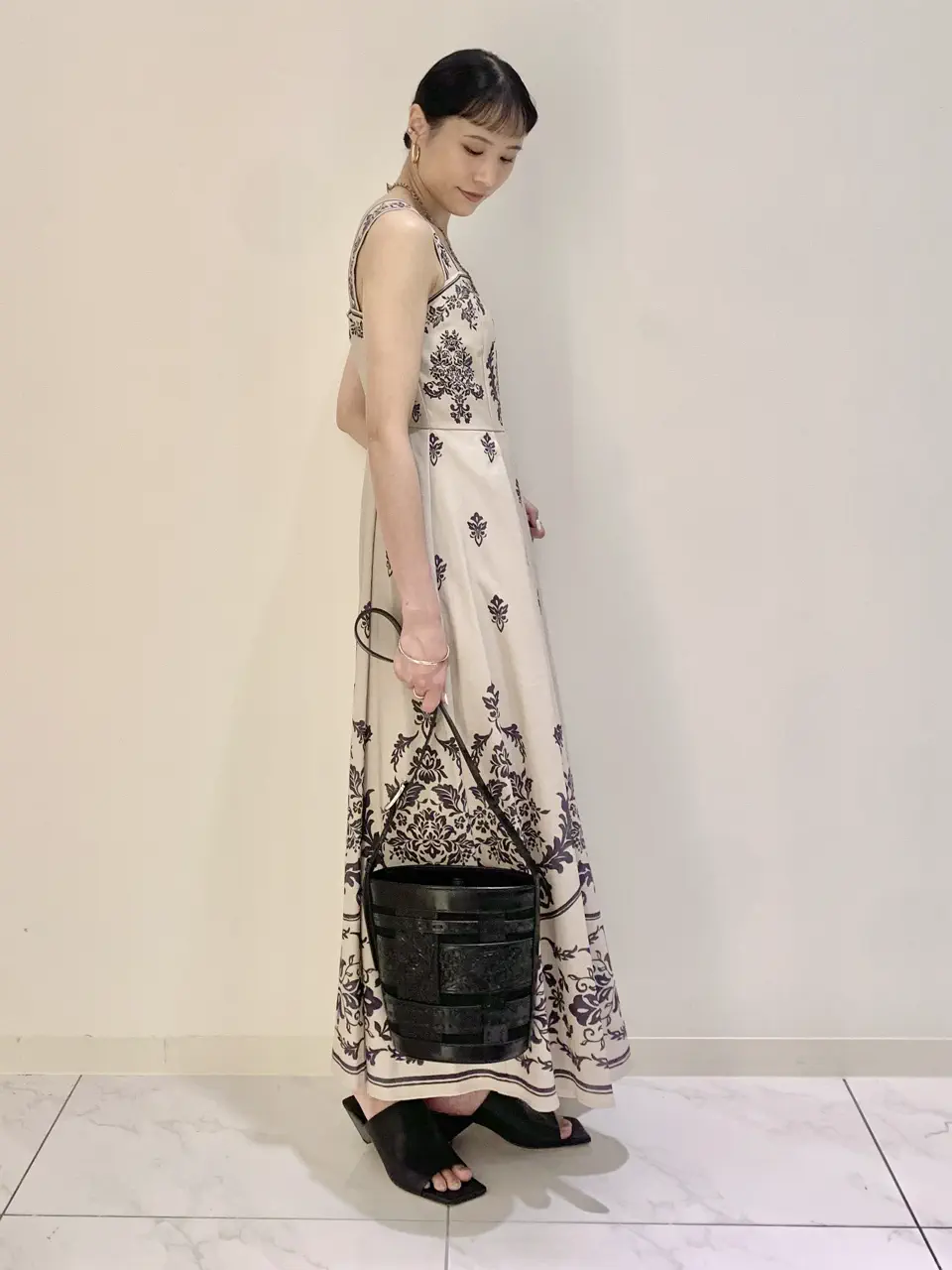 GRACE CONTINENTAL haruka iwasaki コーディネート画像