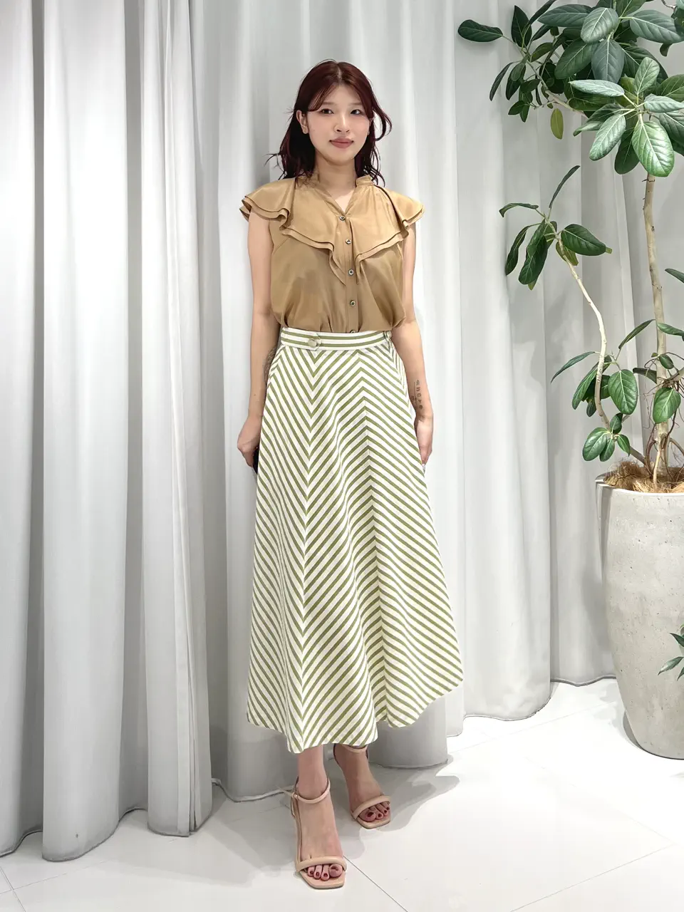GRACE CONTINENTAL NORIA コーディネート画像