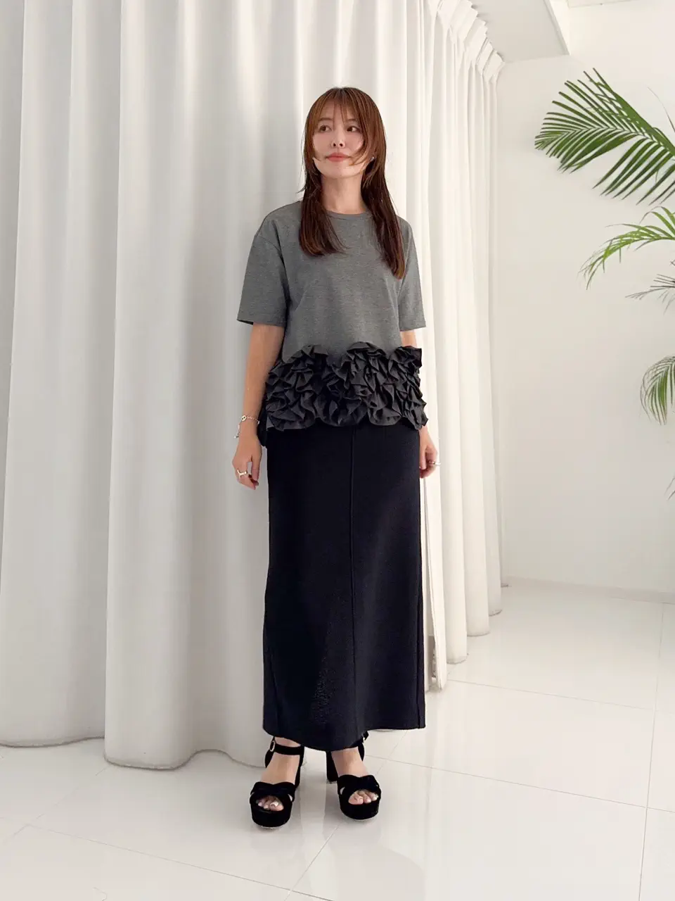 GRACE CONTINENTAL 古川温子 コーディネート画像
