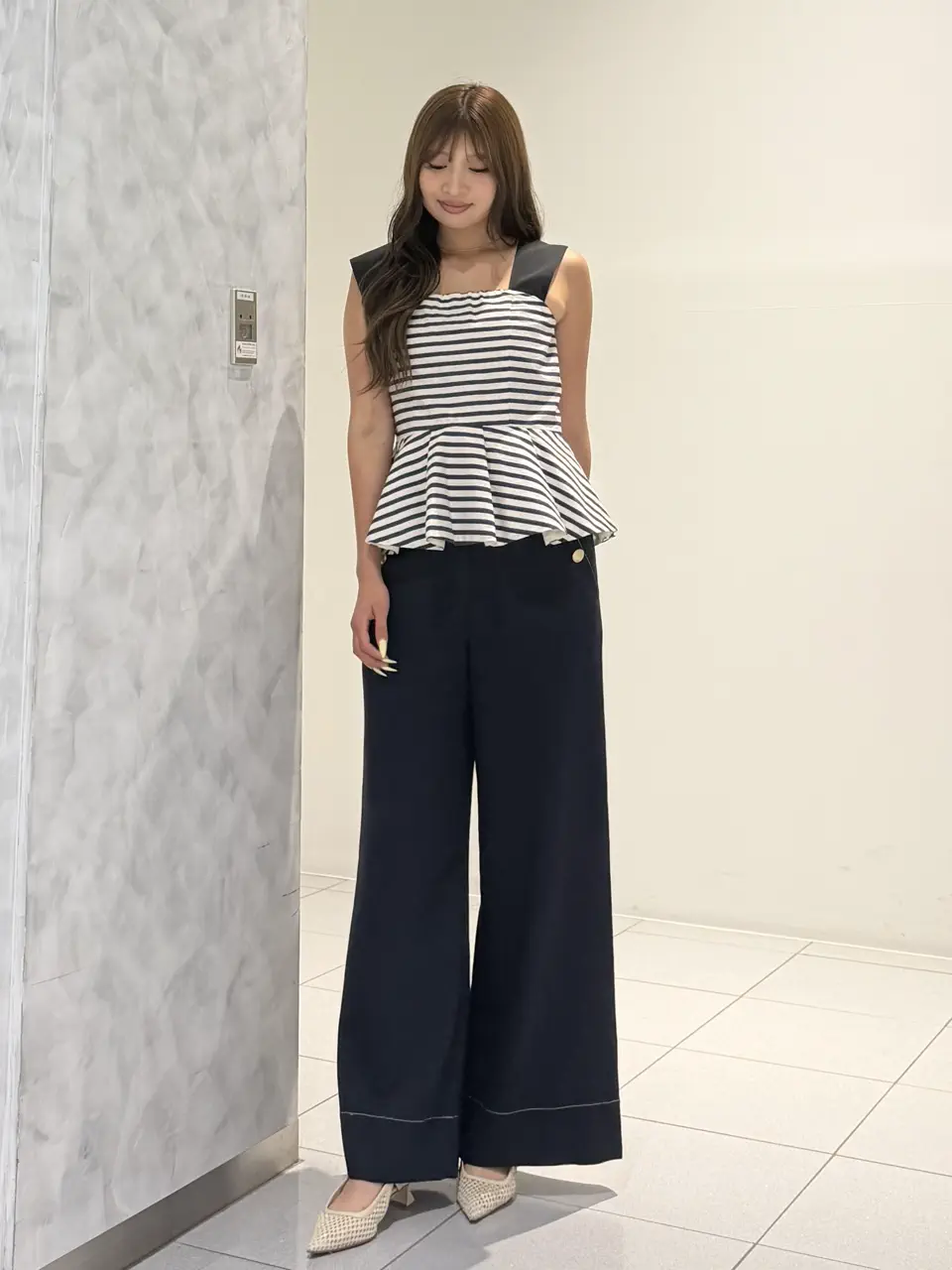 GRACE CONTINENTAL momo コーディネート画像