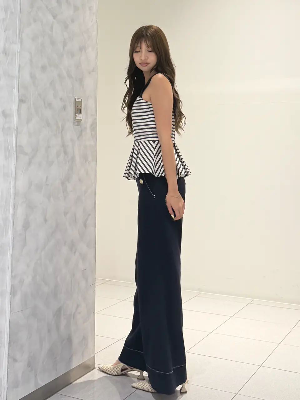 GRACE CONTINENTAL momo コーディネート画像