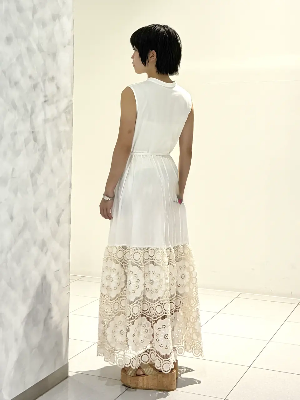 GRACE CONTINENTAL Yuna Iwasaki コーディネート画像