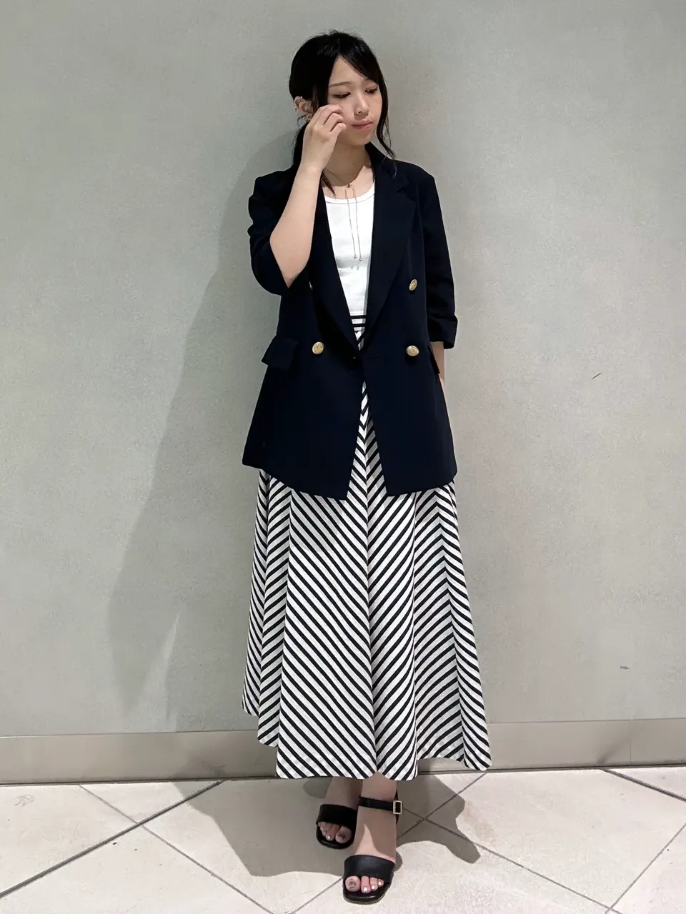 GRACE CONTINENTAL Nanaumi コーディネート画像
